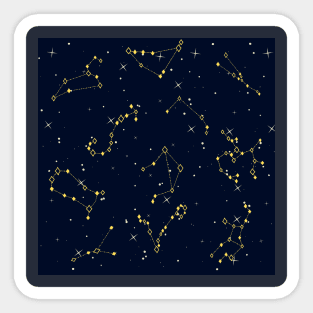 Stars In The Sky Sticker